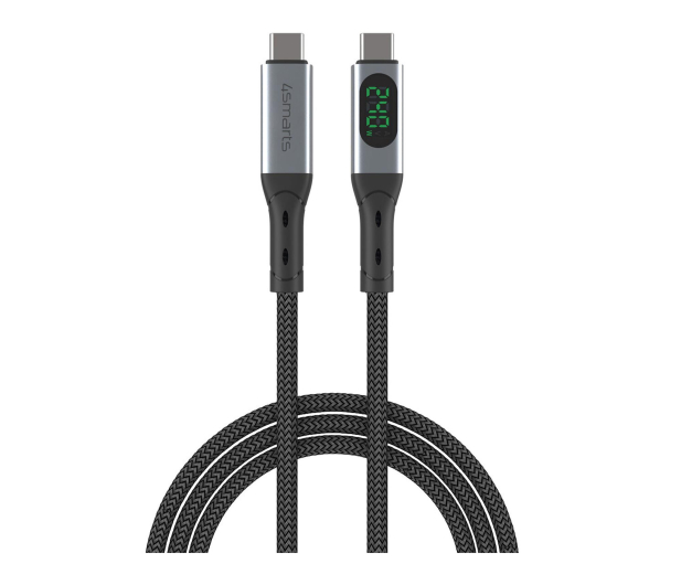 4smarts Kabel USB4 DigitCord 240W 1.5m czarny - 1536034 - zdjęcie